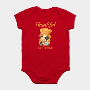 Thanksgiving Donald Trump Baby Bodysuit